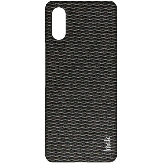 For Sony Xperia 10 VI imak Ruiyi Series Cloth Texture PU + PC Phone Case(Black)
