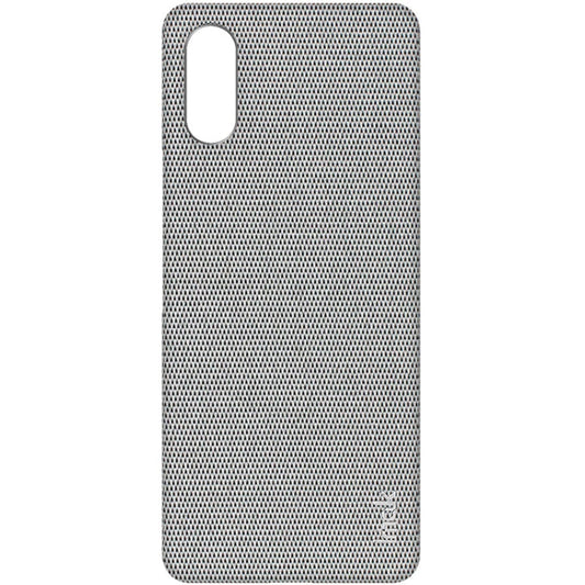 For Sony Xperia 10 VI imak Ruiyi Series Cloth Texture PU + PC Phone Case(Light Grey)