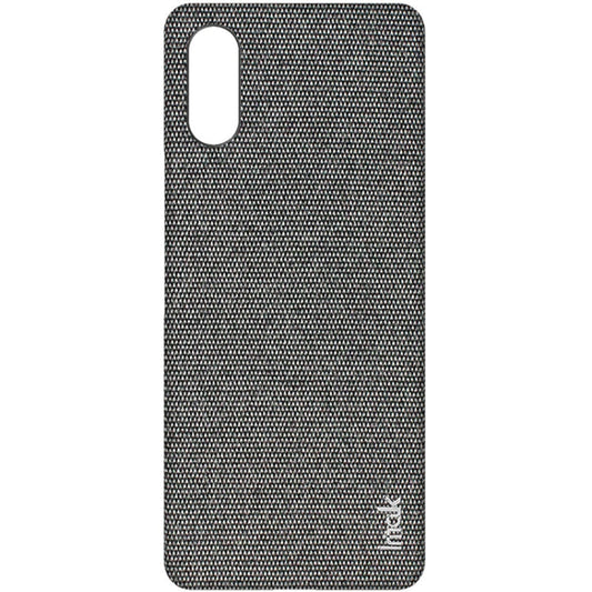 For Sony Xperia 10 VI imak Ruiyi Series Cloth Texture PU + PC Phone Case(Dark Grey)