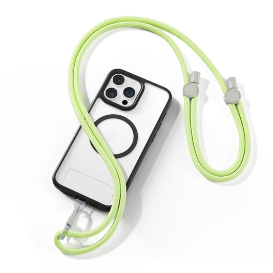 DUX DUCIS Plaz Cordon bandoulière pour téléphone, anti-perte (vert-jaune)