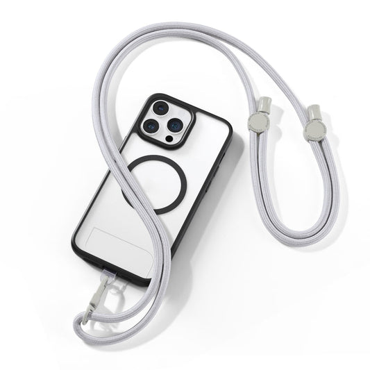 DUX DUCIS Plaz Cordon tour de cou anti-perte pour téléphone (Gris)