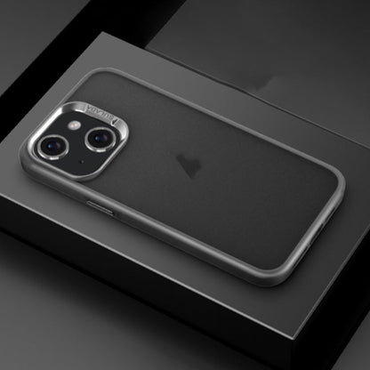 For iPhone 14 Plus SULADA Skin Feel Matte Shockproof Phone Case(Black)