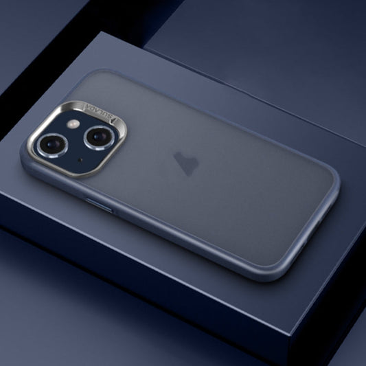 Pour iPhone 14 Plus Étui de téléphone antichoc mat SULADA Skin Feel (Bleu)