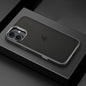 Pour iPhone 16 Plus SULADA Coque de téléphone antichoc mate effet peau (Noir)