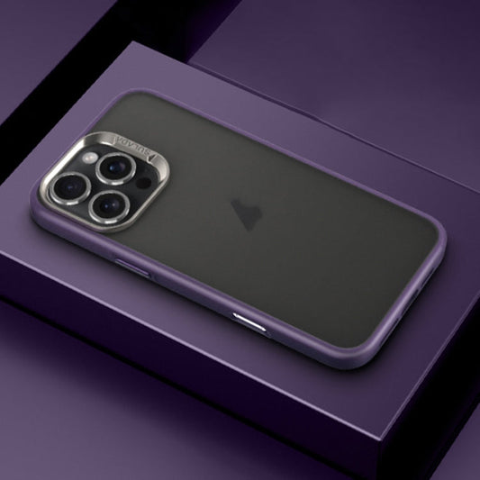 For iPhone 16 Pro SULADA Skin Feel Matte Shockproof Phone Case(Purple)