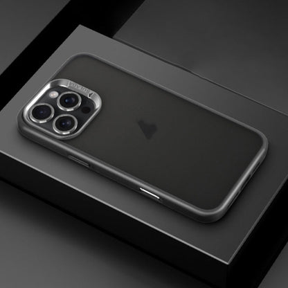 For iPhone 16 Pro Max SULADA Skin Feel Matte Shockproof Phone Case(Black)