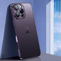 Pour iPhone 16 Pro SULADA Natural Color Series Coque de téléphone en TPU dépoli avec placage (Violet foncé)