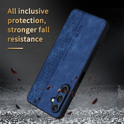 For Samsung Galaxy A16 5G AZNS 3D Embossed Skin Feel Phone Case(Dark Green)
