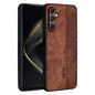 Pour Samsung Galaxy A16 5G Étui de téléphone AZNS 3D avec effet cuir gaufré (marron)