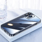 For iPhone 16 Pro Max SULADA JINGJIA Series Lens Protector Hard PC Phone Case(Blue)