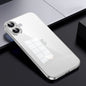 For iPhone 16 SULADA Shine Through Series Plating TPU Transparent Phone Case(Silver)