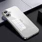 For iPhone 16 SULADA Shine Through Series Plating TPU Transparent Phone Case(Titanium Grey)