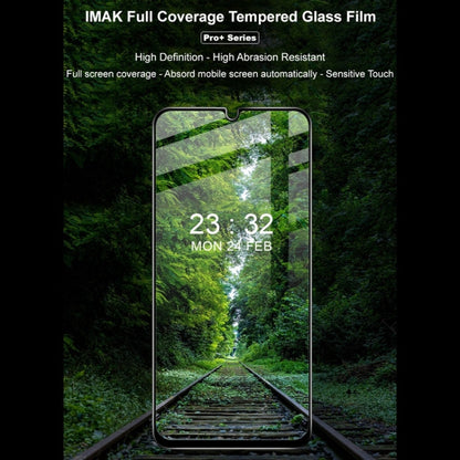For Samsung Galaxy A16 4G / 5G imak 9H Surface Hardness Full Screen Tempered Glass Film Pro+ Series
