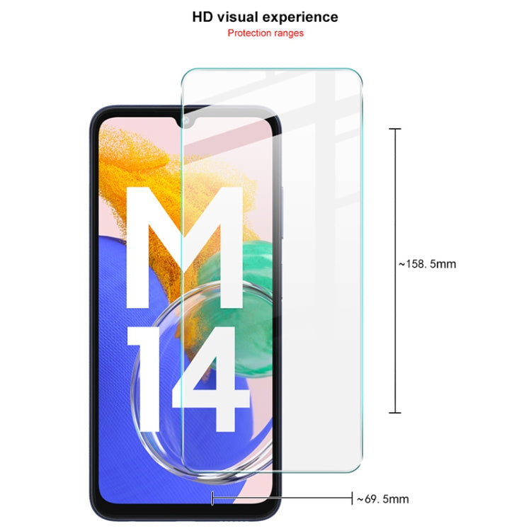 For Samsung Galaxy F14 4G imak H Series Tempered Glass Film