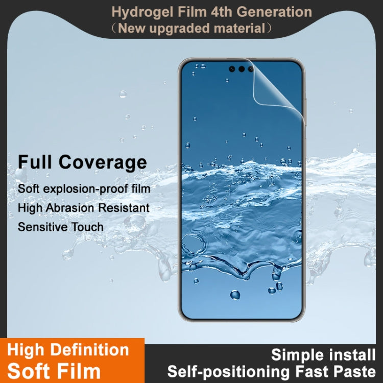 For Huawei Mate 70 Pro / 70 Pro+ imak 4th Generation  Full Coverage Screen Hydrogel Film Protector