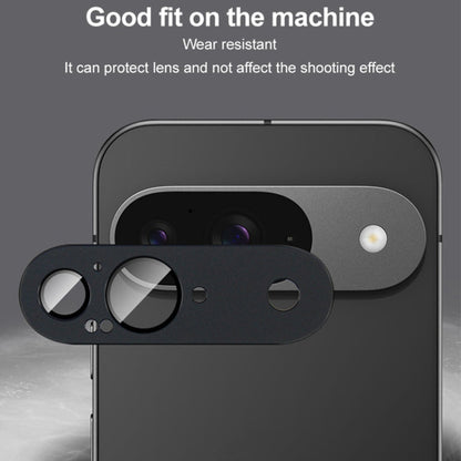 For Google Pixel 9 IMAK Metal Armor Premium Camera Protector Film(Silver)