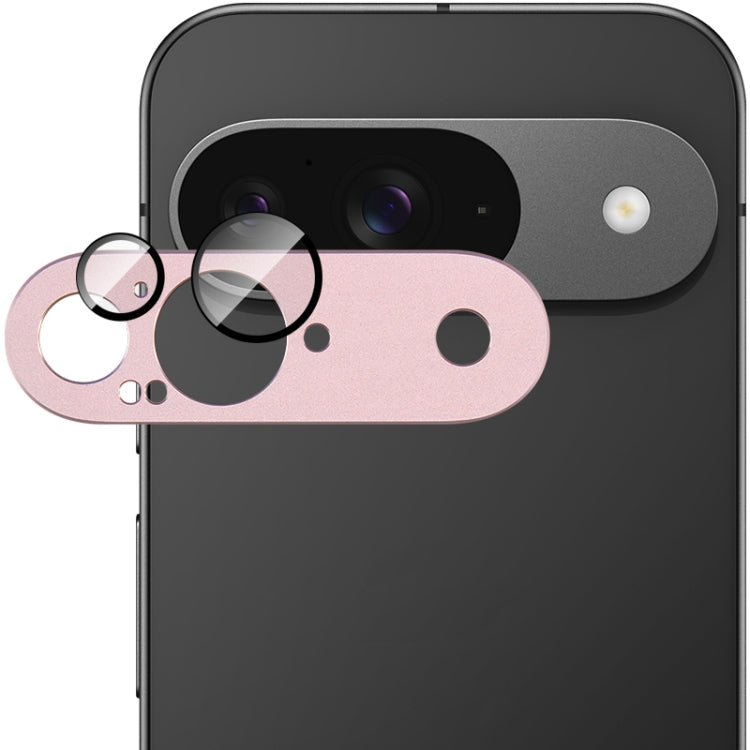 For Google Pixel 9 IMAK Metal Armor Premium Camera Protector Film(Pink)
