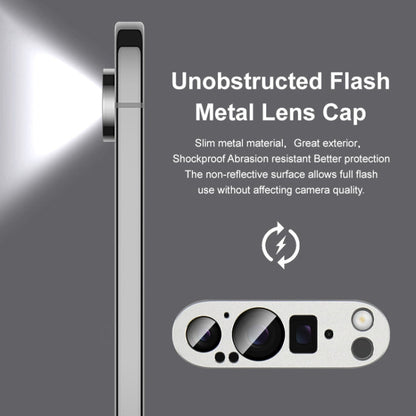 For Google Pixel 9 Pro IMAK Metal Armor Premium Camera Protector Film(Pink)