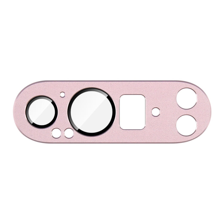 Pour Google Pixel 9 Pro XL Film de protection d'objectif IMAK Metal Armor Premium (rose)