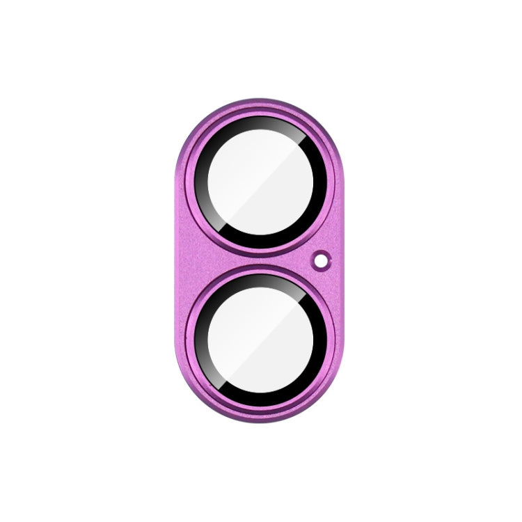 Pour iPhone 16 / 16 Plus Film de protection d'objectif IMAK Metal Armor Premium (Rose Rouge)