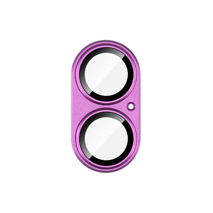 Pour iPhone 16 / 16 Plus Film de protection d'objectif IMAK Metal Armor Premium (Rose Rouge)