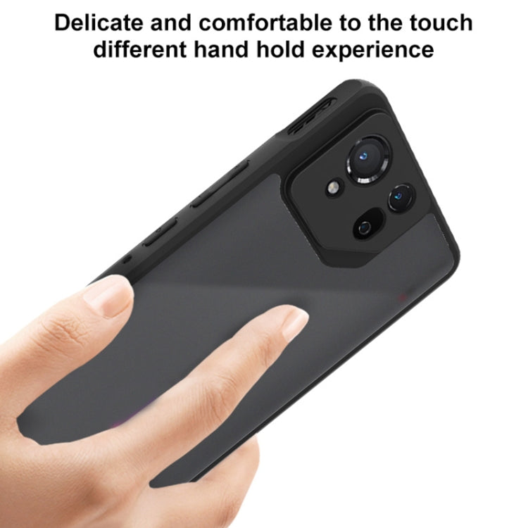 For Asus ROG Phone 8 / 8 Pro imak UX-9B Series Four Corners Tiny Airbag Shockproof Phone Case(Black)