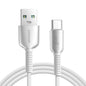 JOYROOM S-A51 Cutting-Edge Series 3A Fast Charging Data Cable, USB-A to Type-C Cable, Length: 1.2m(Light Gray)