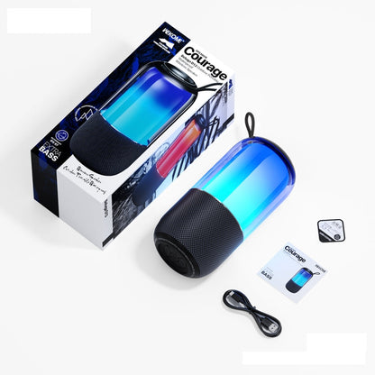 WK Beluga D13 Outdoor Waterproof Portable Bluetooth Speaker(Black)