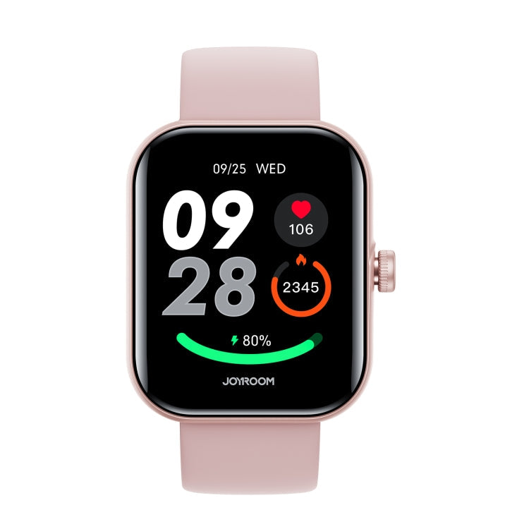 Montre intelligente JOYROOM JR-FT5 Plus Fit-life Series, écran de 1,96 pouce, prise en charge des appels Bluetooth / fréquence cardiaque (Or rose)