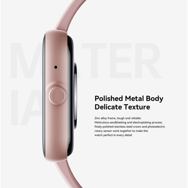 Montre intelligente JOYROOM JR-FT5 Plus Fit-life Series, écran de 1,96 pouce, prise en charge des appels Bluetooth / fréquence cardiaque (Or rose)