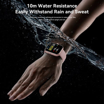 Montre intelligente JOYROOM JR-FT5 Plus Fit-life Series, écran de 1,96 pouce, prise en charge des appels Bluetooth / fréquence cardiaque (Or rose)