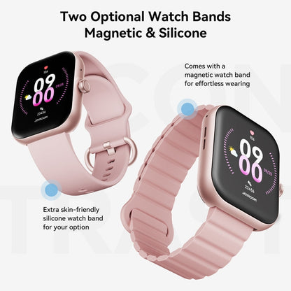 Montre intelligente JOYROOM JR-FT5 Plus Fit-life Series, écran de 1,96 pouce, prise en charge des appels Bluetooth / fréquence cardiaque (Or rose)