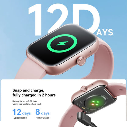 Montre intelligente JOYROOM JR-FT5 Plus Fit-life Series, écran de 1,96 pouce, prise en charge des appels Bluetooth / fréquence cardiaque (Or rose)