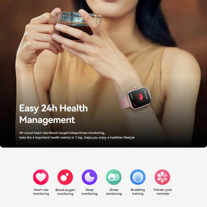 Montre intelligente JOYROOM JR-FT5 Plus Fit-life Series, écran de 1,96 pouce, prise en charge des appels Bluetooth / fréquence cardiaque (Or rose)