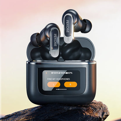 WK Beluga S9 Smart Color Screen True Wireless Noise Reduction Bluetooth Earphone(Gold)