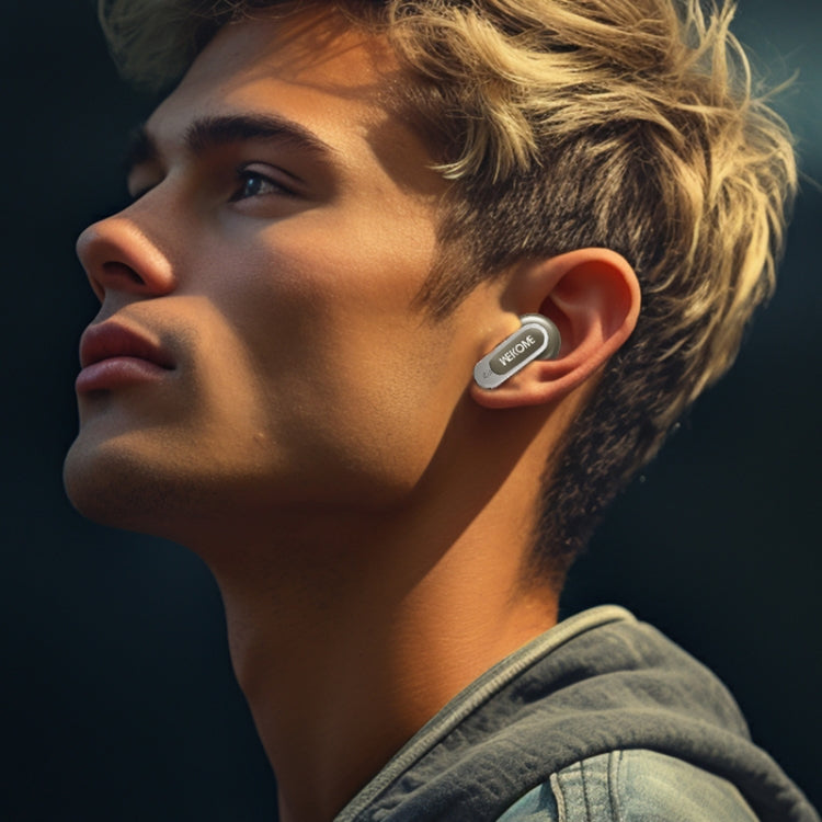 WK Beluga S9 Smart Color Screen True Wireless Noise Reduction Bluetooth Earphone(Gold)