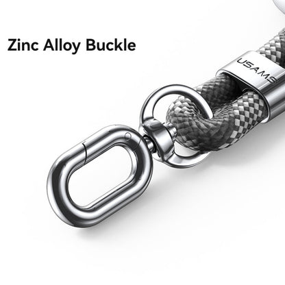 USAMS ZB316 Adjustable Phone Rope(Pink+Dark Purple)