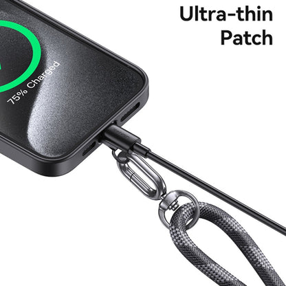 USAMS ZB316 Adjustable Phone Rope(Pink+Dark Purple)