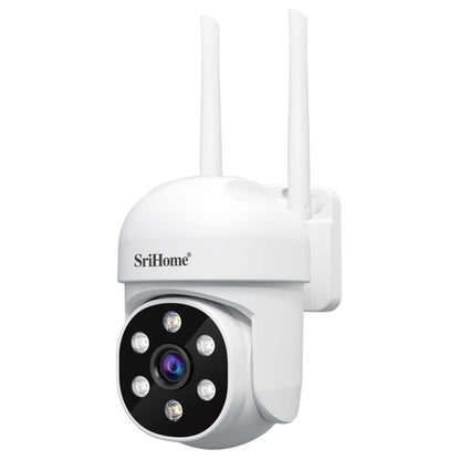 SriHome SH061 2MP 2.4G WiFi AI Humanoid Tracking Infrared Night Vision Camera(US Plug)