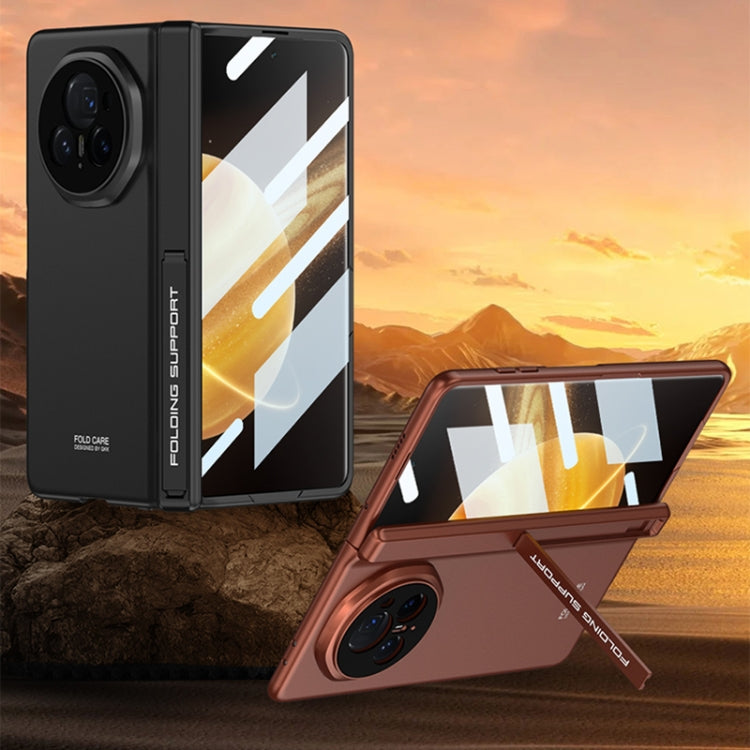 For Honor Magic V3 GKK Integrated Magnetic Folding Hinge All-inclusive Phone Case(Green)