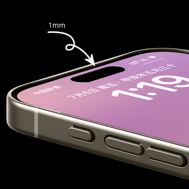 For iPhone 16 Pro GKK AG Craft Skin Feel Full Coverage Phone Case(Titanium Grey)
