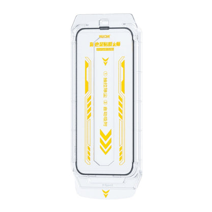 For iPhone 15 Pro WK WTP-084 Speedy Series Dust-free Warehouse HD Tempered Glass Film