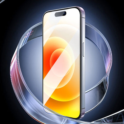 Pour iPhone 15 Pro Max WK WTP-085 Série Speedy Film en verre trempé anti-espion anti-poussière