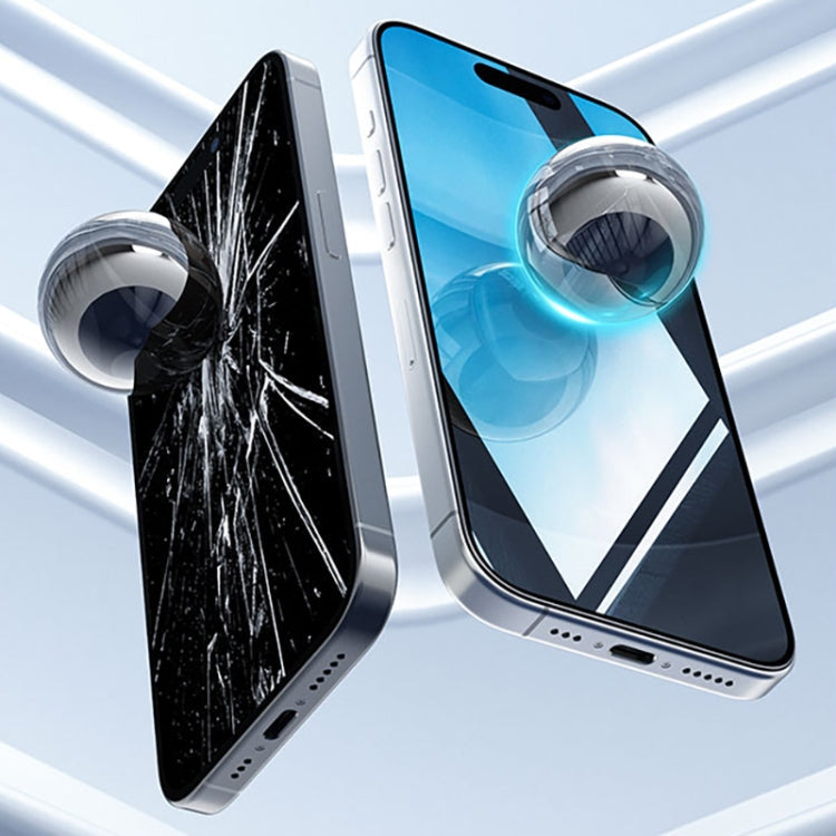 For iPhone 15 Plus WK WTP-085 Speedy Series Dust-free Warehouse Anti-peeping Tempered Glass Film