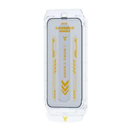 For iPhone 15 WK WTP-085 Speedy Series Dust-free Warehouse Anti-peeping Tempered Glass Film