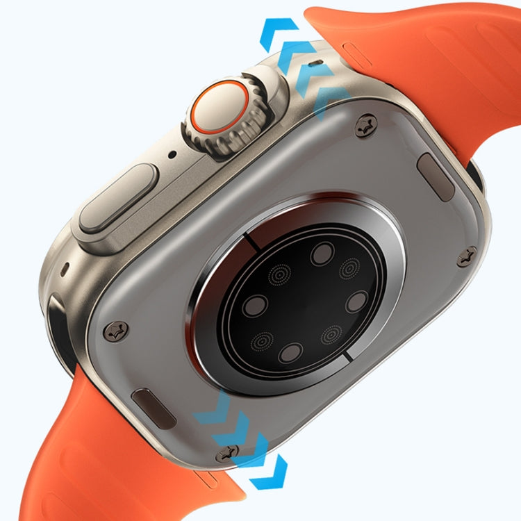 Montre Intelligente WK WH-02 Traveler 2.01 pouces avec Surveillance de l'Oxygène Sanguin (Noir)
