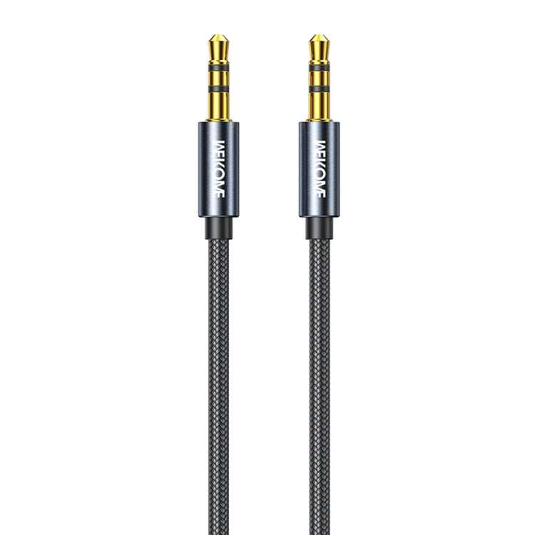 WK WDC-195 1m Geeker 3.5mm TRS AUX Audio Cable(Tarnish)