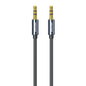 WK WDC-195 1m Geeker 3.5mm TRS AUX Audio Cable(Tarnish)