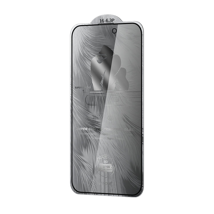 For iPhone 16 Pro WK WTP-088 Space King Kong 9D Curved 28 Degree Privacy Tempered Glass Film