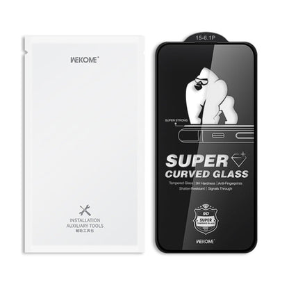 Pour iPhone 16 Pro Max WK WTP-091 Film de protection en verre trempé King Kong 6D incurvé HD